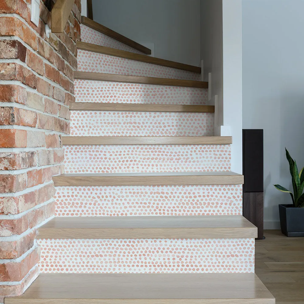 Moire Dots Peel and Stick Wallpaper