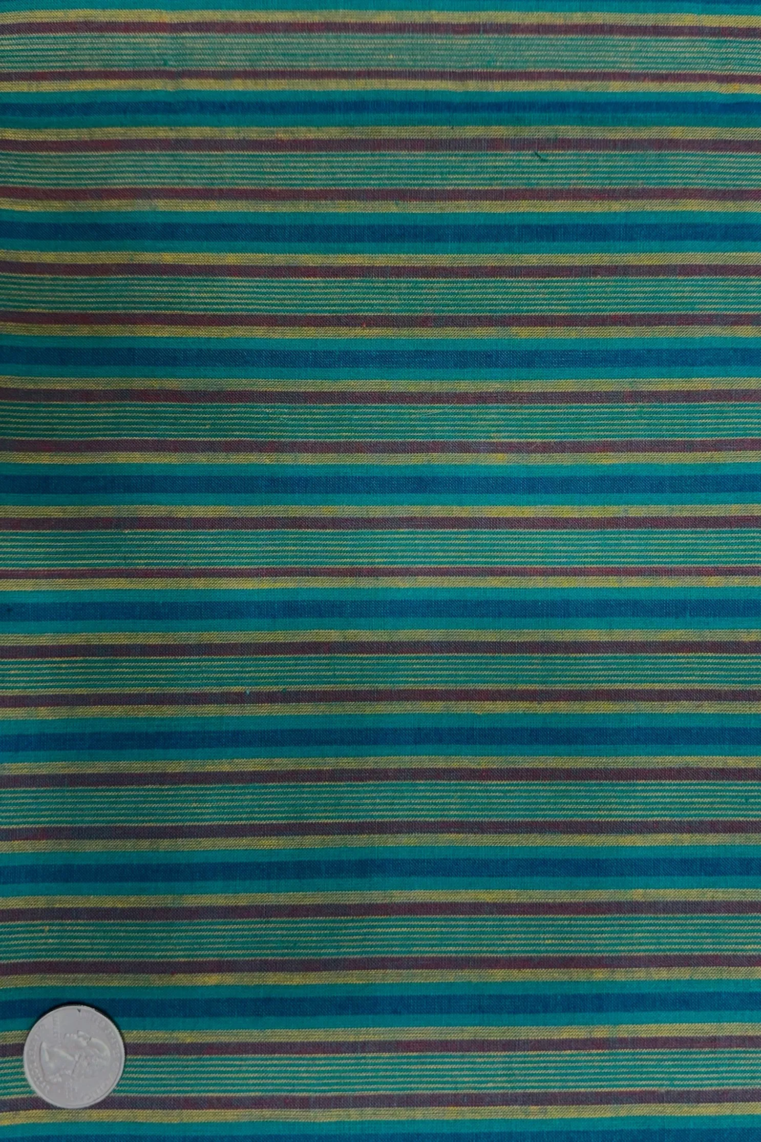 Multicolor Stripe Cotton Novelty COT-192-02
