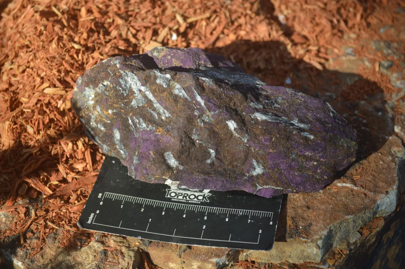 Natural Metallic Purpurite Cobbed  Specimens x 3 From Erongo, Namibia