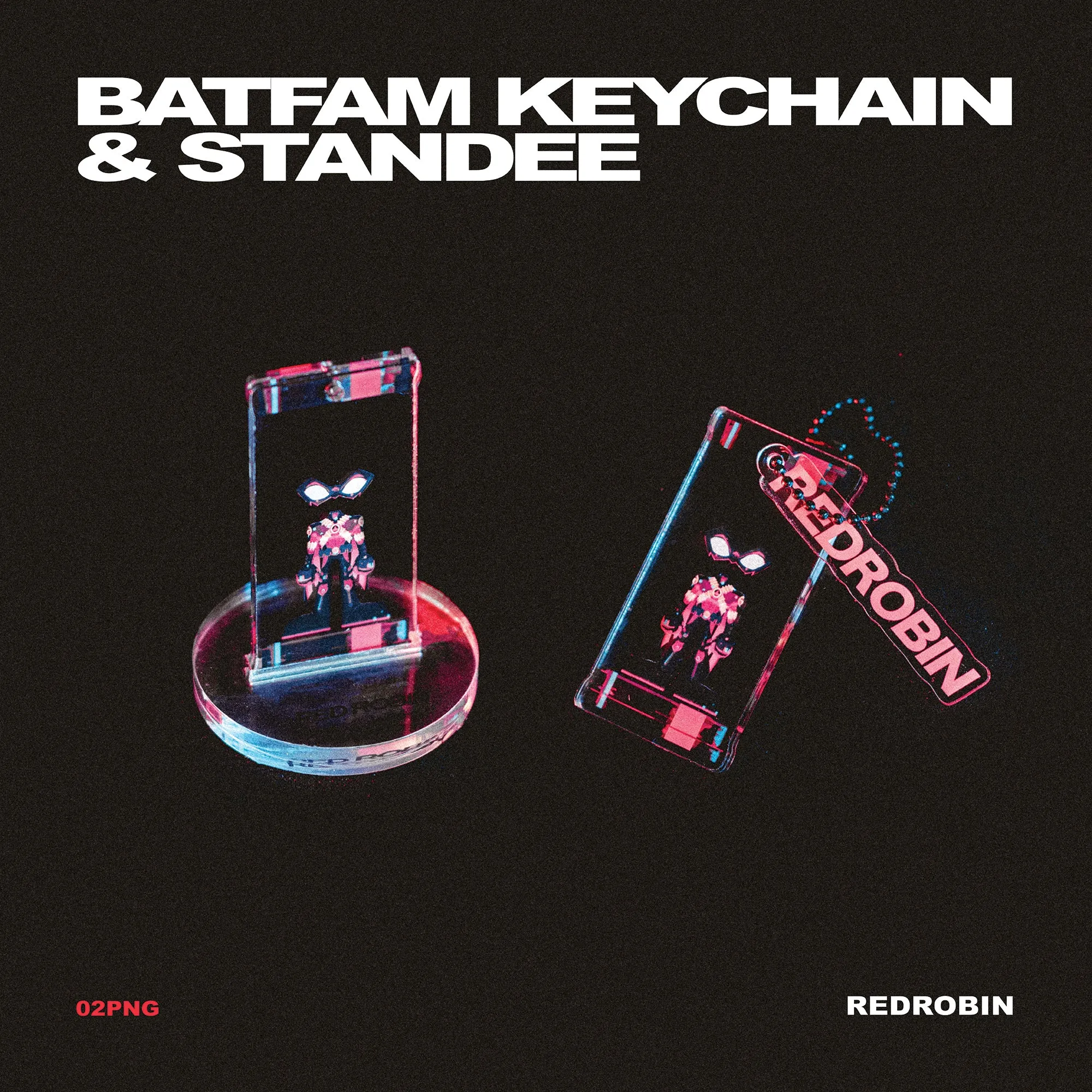 [pre-order] DC Batfam Keychain and Standee