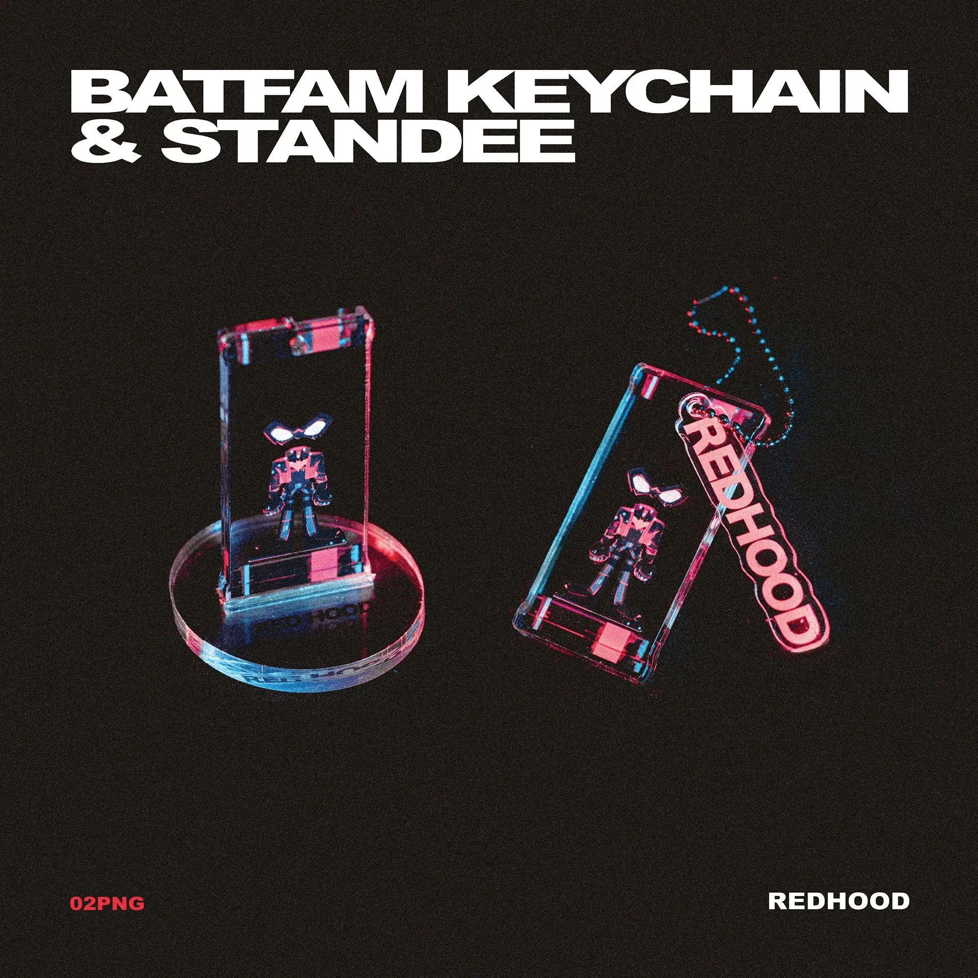 [pre-order] DC Batfam Keychain and Standee