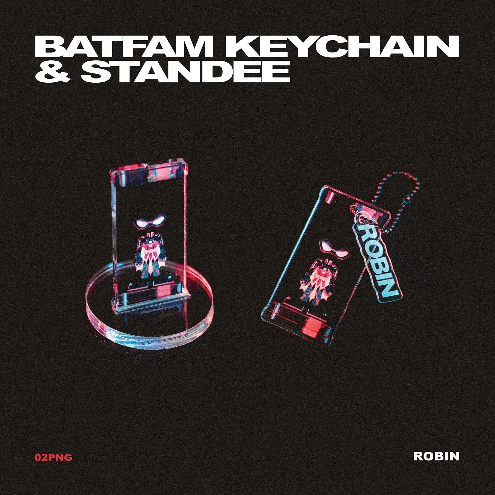 [pre-order] DC Batfam Keychain and Standee