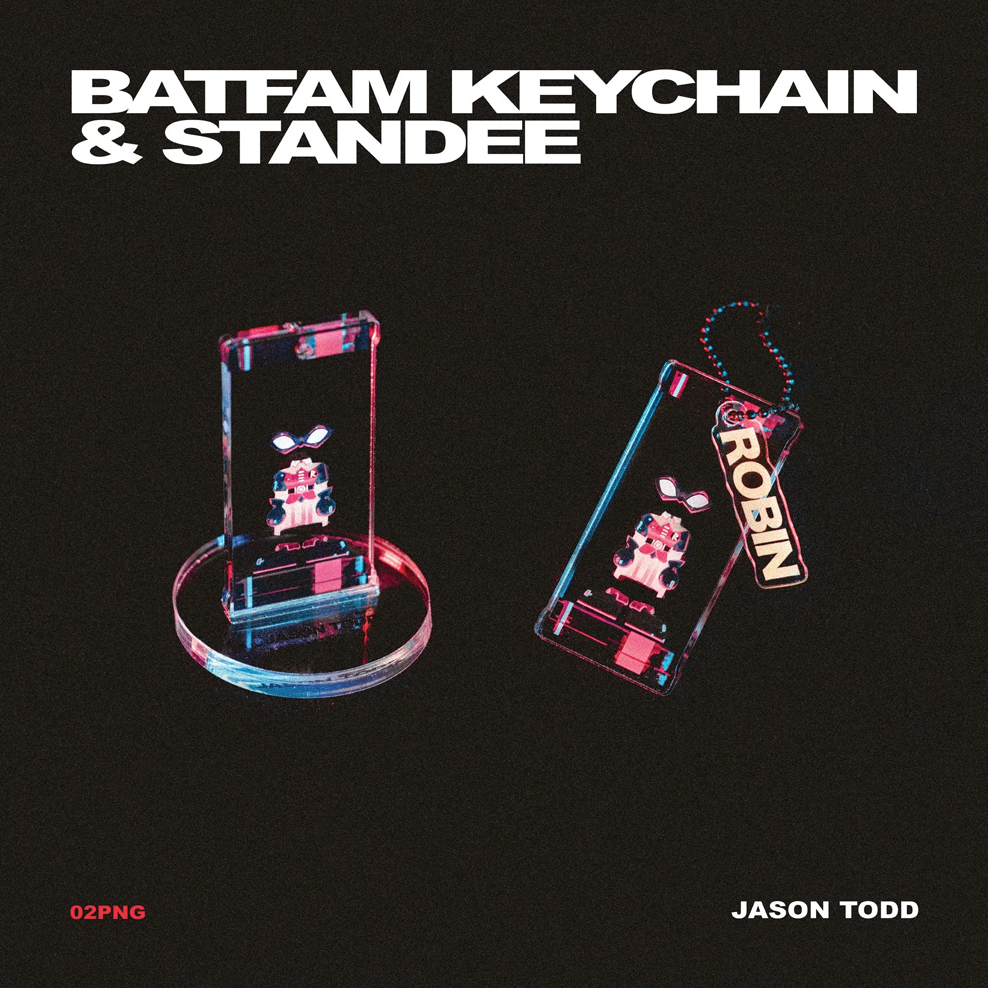 [pre-order] DC Batfam Keychain and Standee