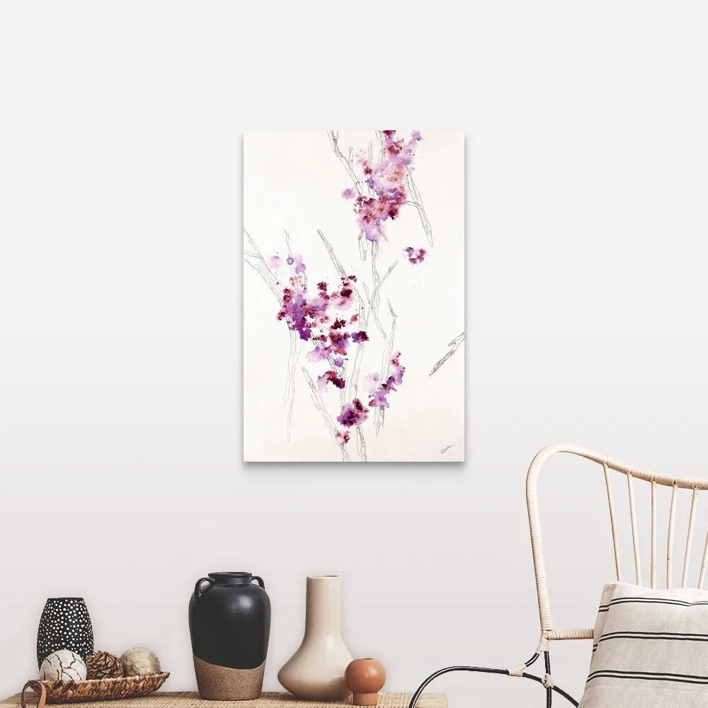 "Blossom Anatomy I" Canvas Wall Art