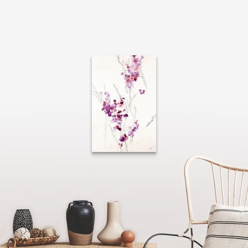 "Blossom Anatomy I" Canvas Wall Art