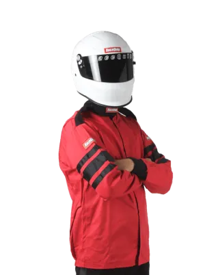 RaceQuip Single Layer Fire Suit Jacket - Red - Large - 111015