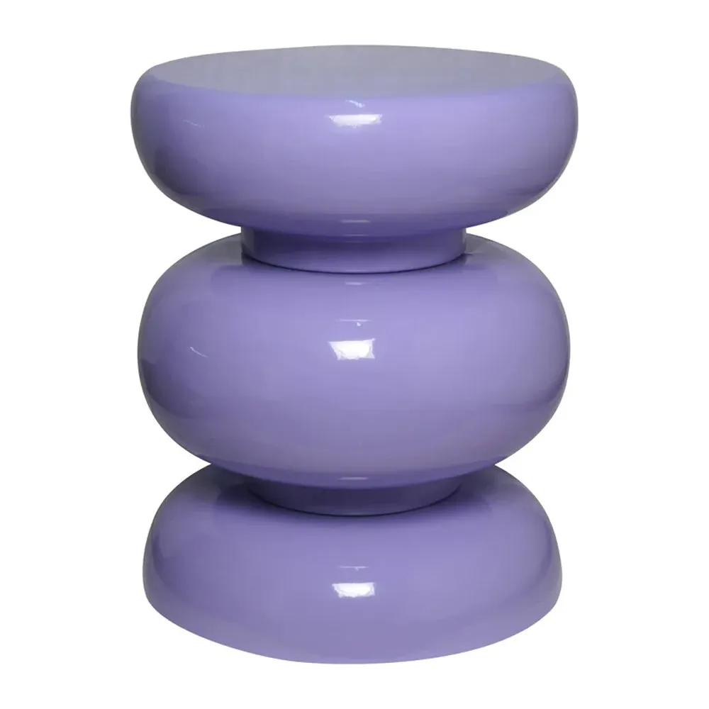 Richmond Interiors Jari Side Table – Purple