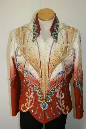 Rust Showmanship Outfit, Ladies M/L, 1493AB