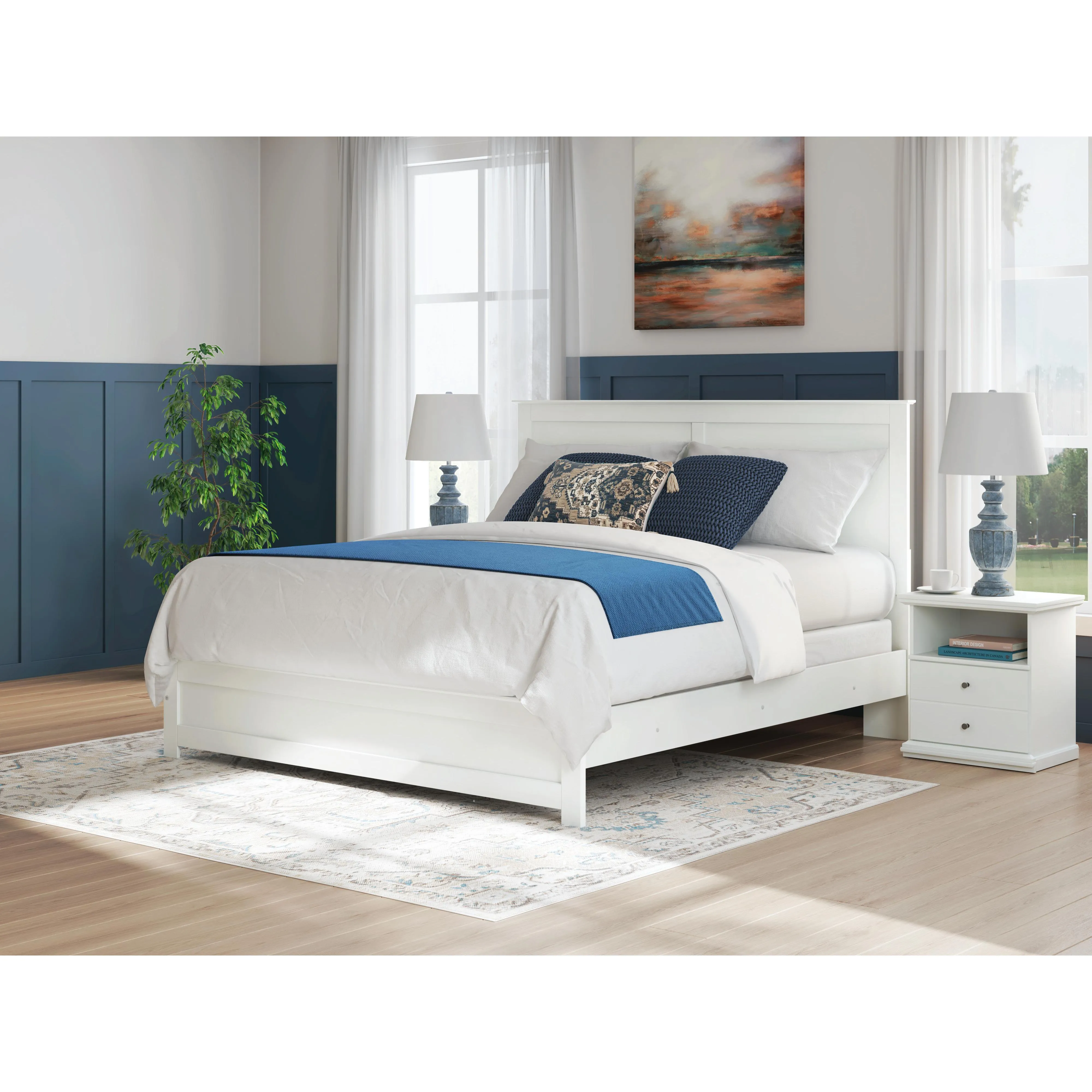 Signature Design by Ashley Bostwick Shoals King Panel Bed B139-72/B139-197