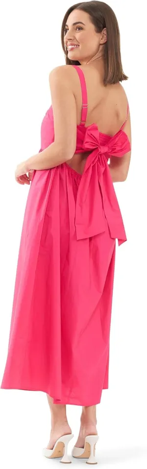 Tamara Tie Back Dress Hot Pink