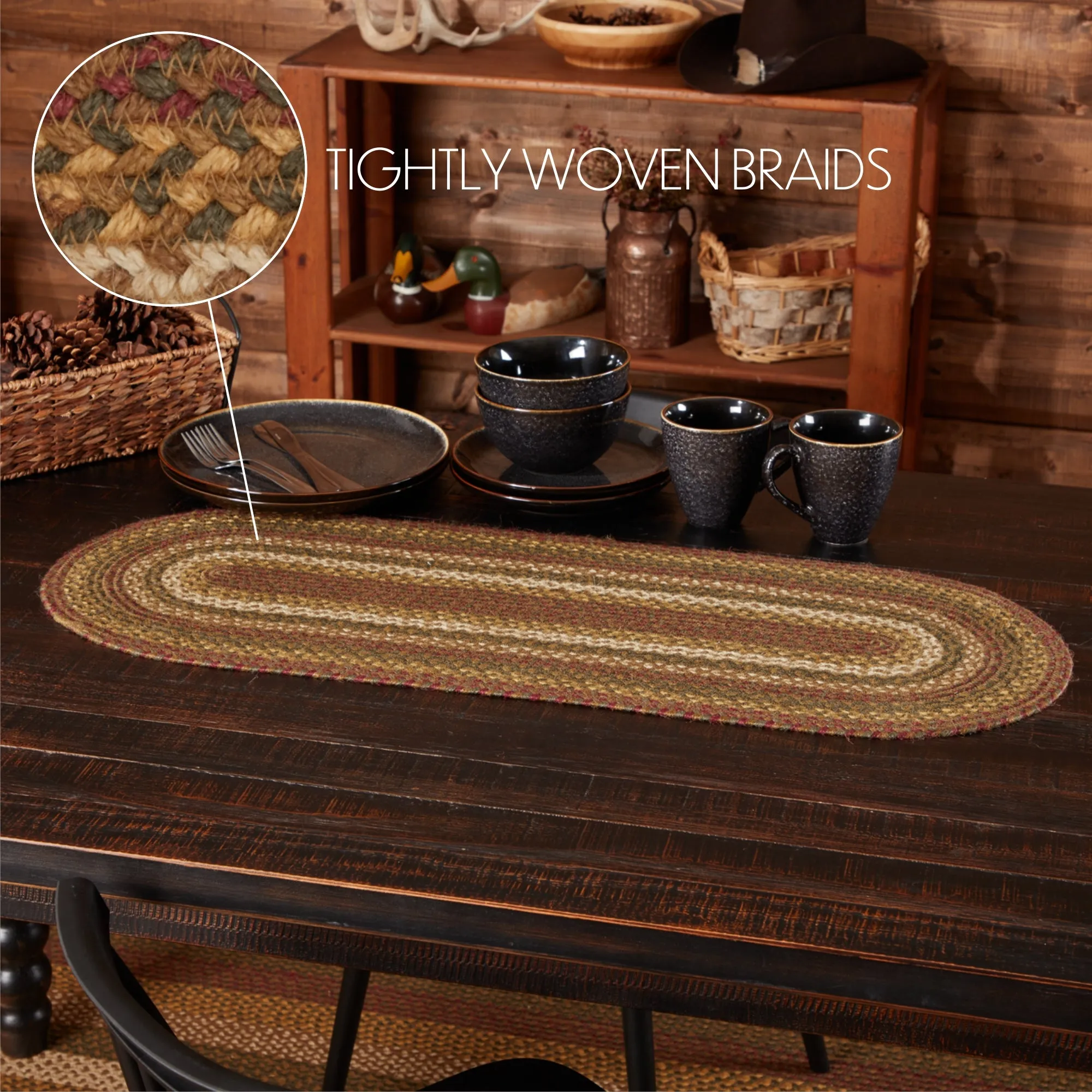 Tea Cabin Jute Runner