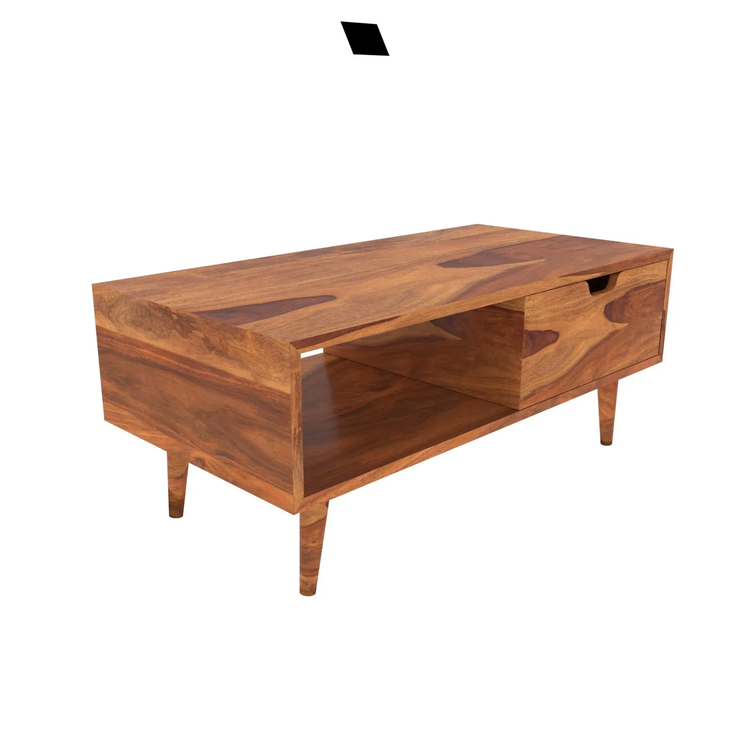 Unique Classic Storage Simple Sheesham Wooden Coffee Table