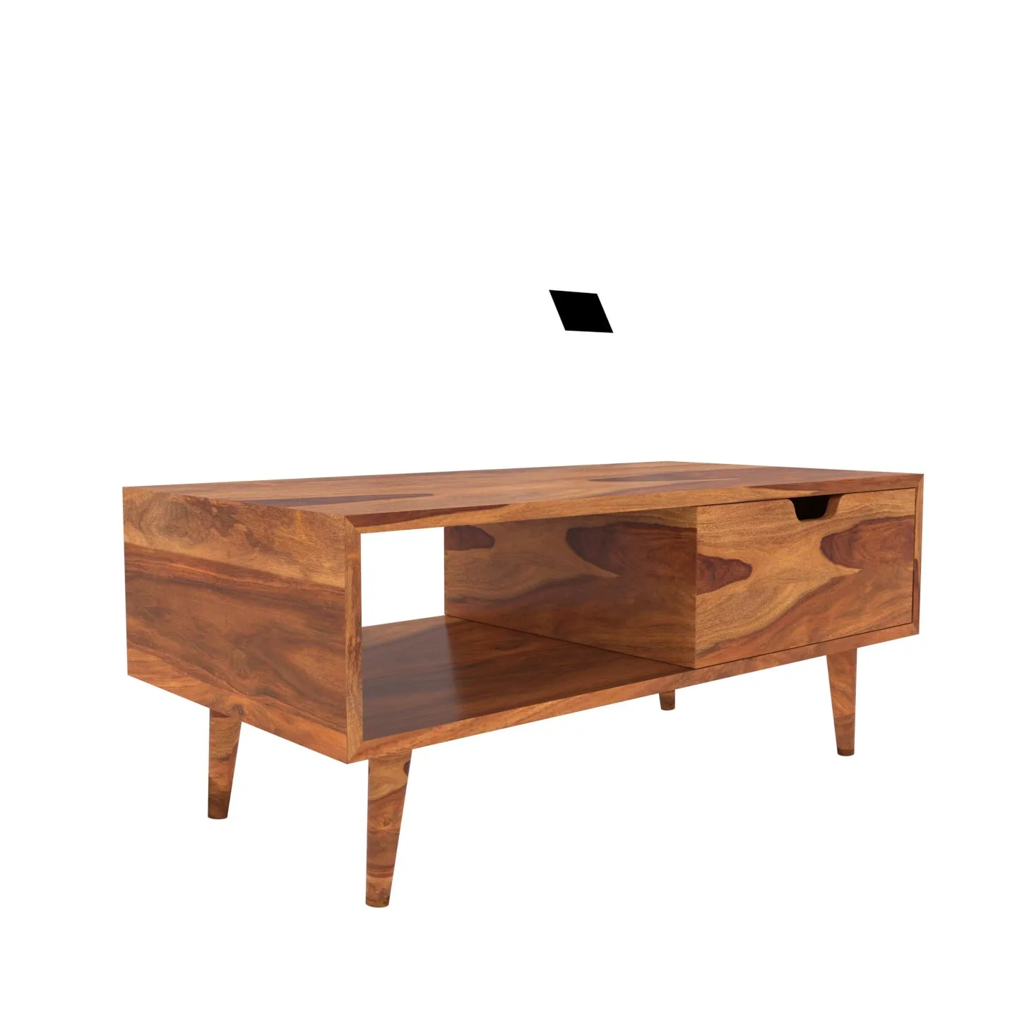 Unique Classic Storage Simple Sheesham Wooden Coffee Table