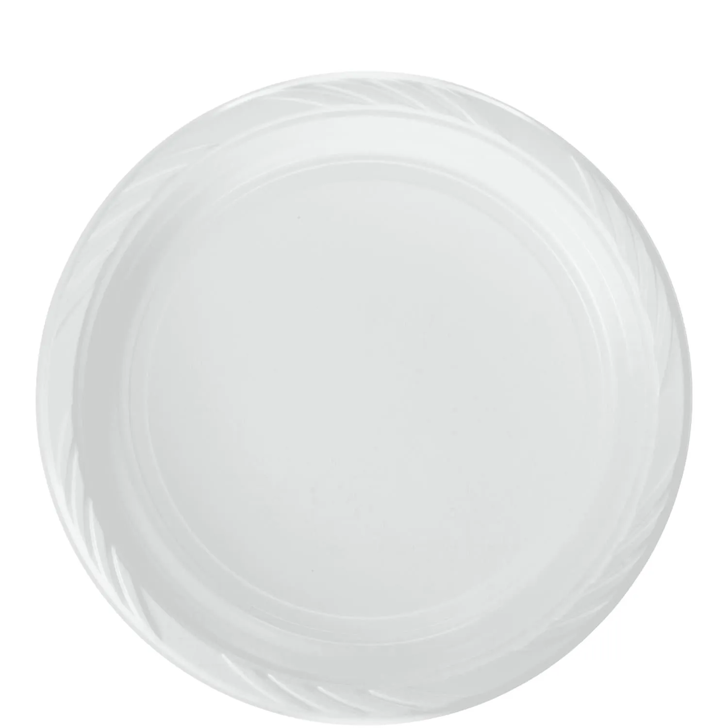 *WHOLESALE* 9" - Disposable - Lightweight - White - Dinner Plates | 400 ct.