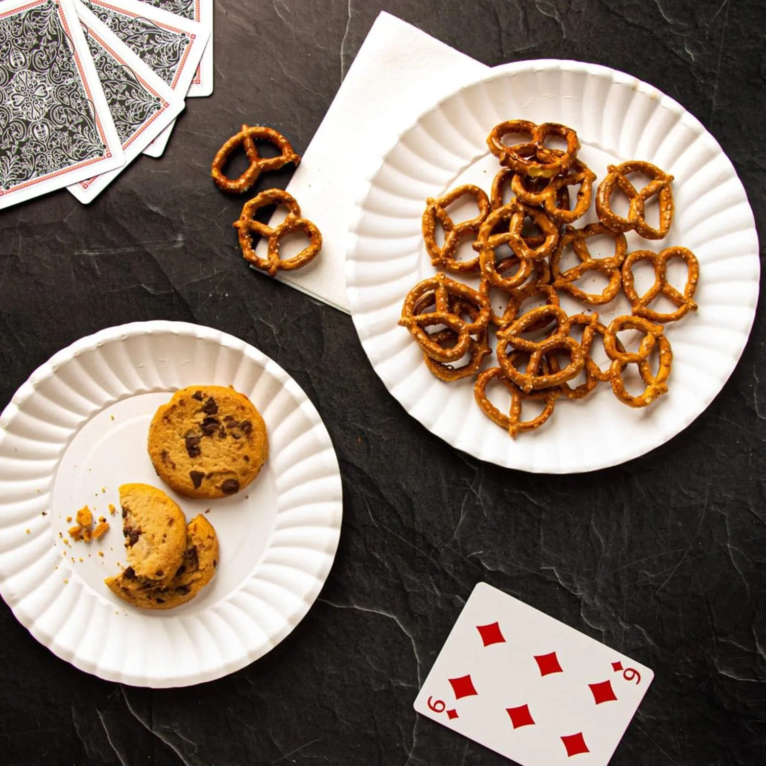 *WHOLESALE* 9" - Disposable - Uncoated - White - Lunch Plates | 1200 ct.