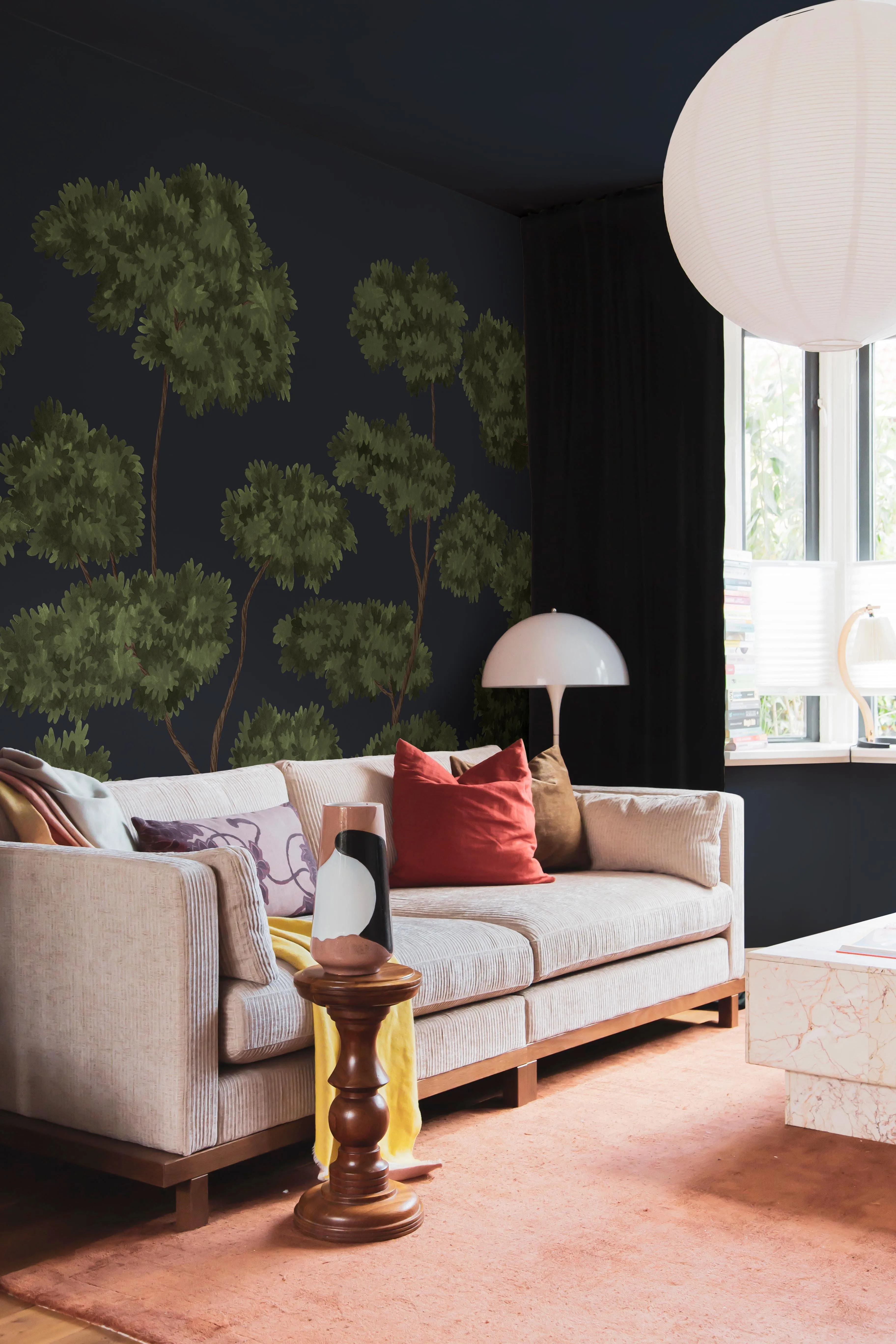 Woodland Forest Dark Green