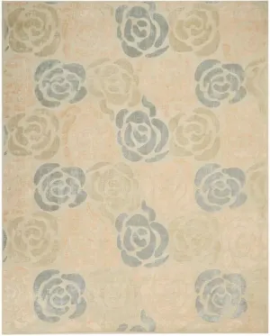 Wool & Silk CGS20 Sand Shell/Light Chic Grey Rug